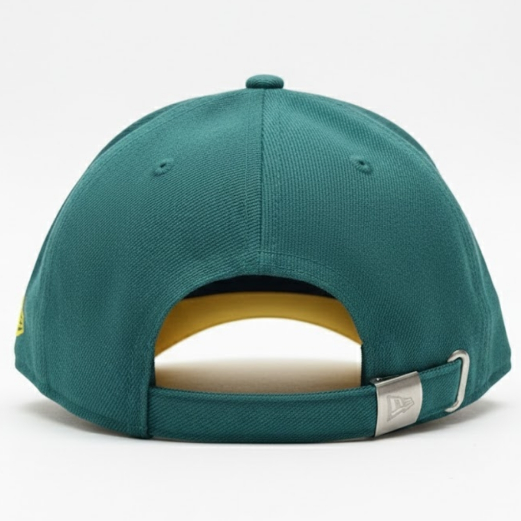 New Era New York Yankees 9FORTY Adjustable Cap –Dark Green & Yellow Visor